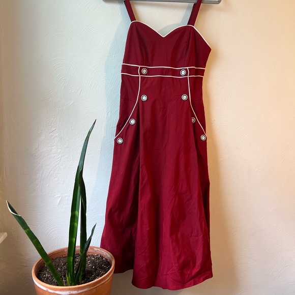Vintage Inspired Sailor Dress - Picture 1 of 3